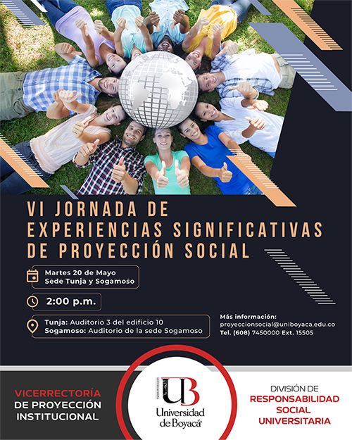 VI Jornada de Experiencias Significativas de Proyección Social de la UdeB.